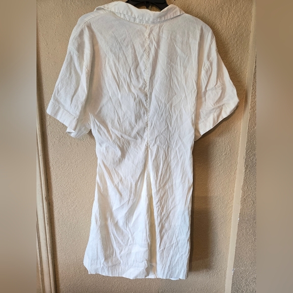 Zara Cutout Collared Button Dress Size XXL - Picture 11 of 16